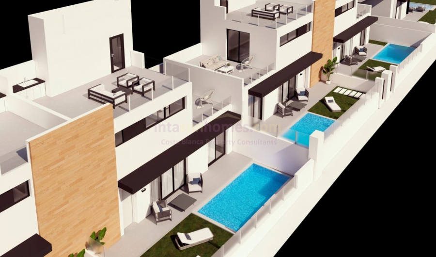 New build - Villa - Orihuela Costa - Las Filipinas