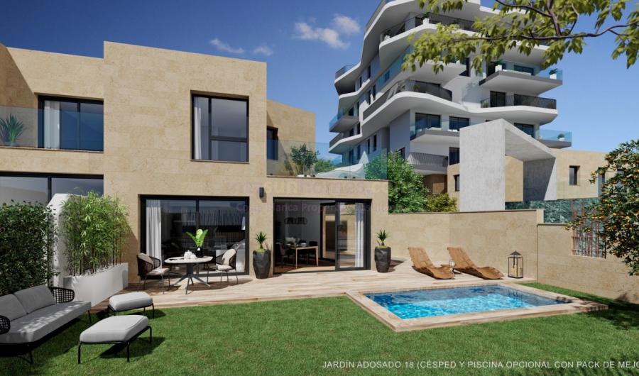 New build - Terraced house - Villajoyosa - 2a linea