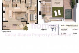 New build - Bungalow - Pilar de La Horadada - La Torre de la Horadada